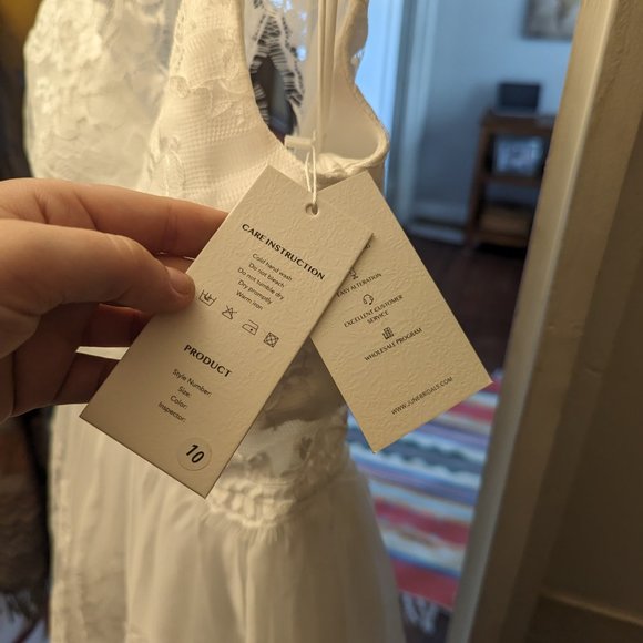 Boho wedding dress - Picture 4 of 8